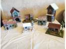 diorama casute decor rustic case traditionale romania italia bodega carciuma medievala, macheta cetate sau proiect scolar